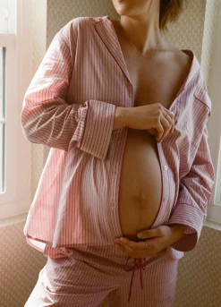 The Striped Cotton Classic PJ Set