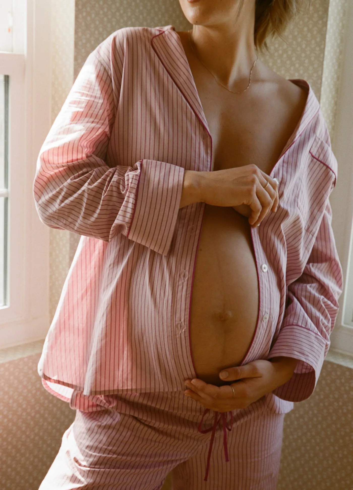 The Striped Cotton Classic PJ Set
