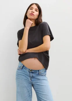 The Washed Cotton Short Sleeve Crew Tshirt
